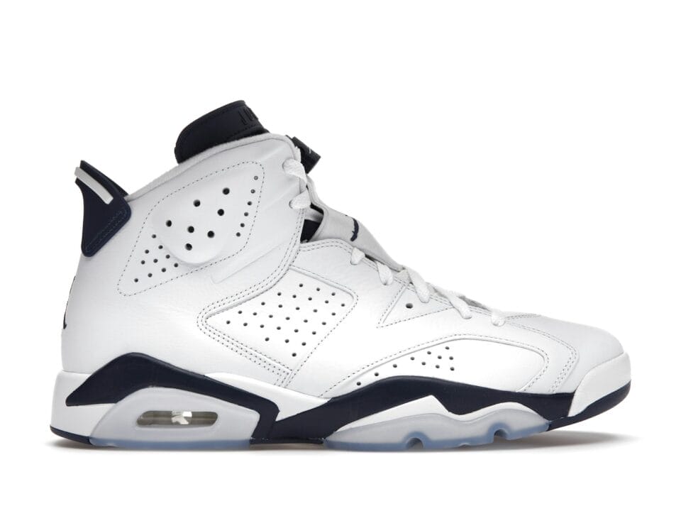Air Jordan Youth Retro 6 Gs 'Midnight Navy 2022' Sneakers main image 0